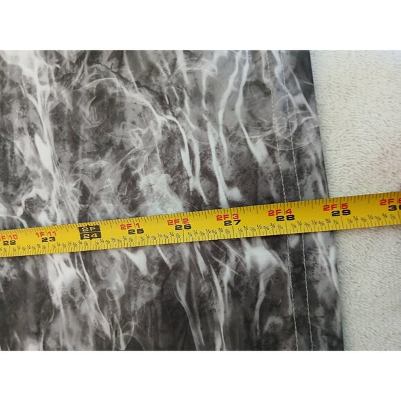 Vapor Apparel Mens Lightweight Long Sleeve Fishing Shirt Large Marble Print - Picture 8 of 14